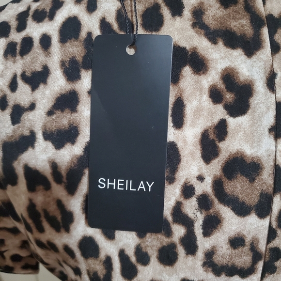 Cheetah Print Dress - Picture 4 of 4